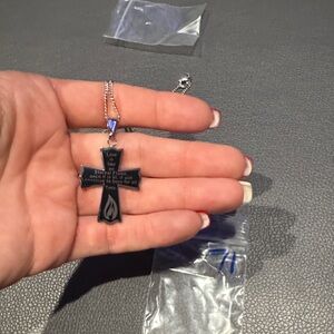 Stainless steel Cross Pendant Necklace